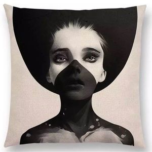 NWOT | Art X Fashion Linen Pillow Case